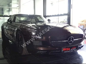 Cars For Sale Mercedes-Benz  SLS-Class  GT AMG  33,000  Brown  Coupe / Sport  Tiptronic  RWD  Leather  2013  8  No  Gasoline