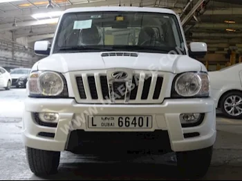 Cars For Sale Mahindra  Scorpio  Pik Up  0  White  Pick Up  Automatic  RWD  Cloth  2016  4  No  Diesel