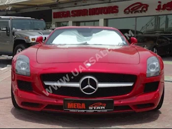 Cars For Sale Mercedes-Benz  SLS-Class  63 AMG  26,000  Red  Coupe / Sport  Tiptronic  RWD  Leather  2013  8  No  Gasoline