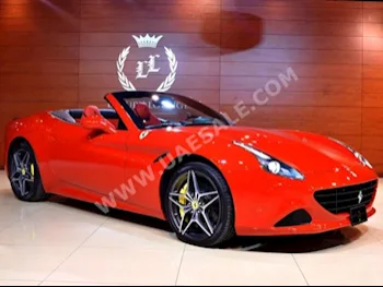 Cars For Sale Ferrari  California F1  T  0  Red  Convertible  F-1  RWD  Leather  2017  12  No  Gasoline