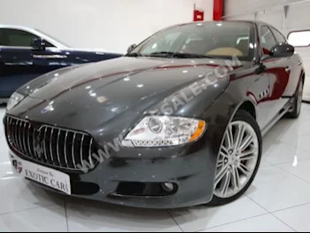 Cars For Sale Maserati  Quattroporte  51,000  Gray  Sedan  Automatic  RWD  Leather  2010  8  Yes  Gasoline