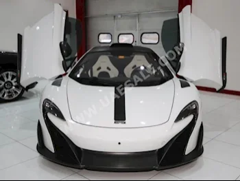 Cars For Sale Mclaren  675  LT  0  White  Coupe / Sport  F-1  RWD  Leather  2016  8  No  Gasoline
