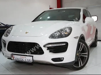 Cars For Sale Porsche  Cayenne  Turbo  89,000  White  SUV  Tiptronic  4WD  Leather  2013  8  Yes  Gasoline
