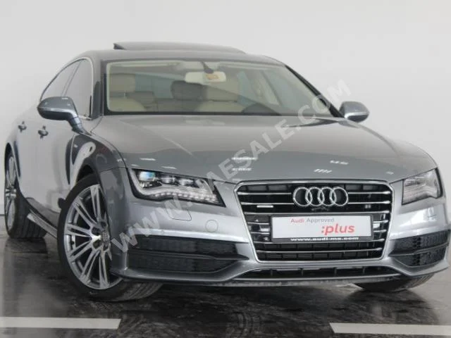 Cars For Sale Audi  A7  3.5 FSI  30,043  Gray  Sedan  Automatic  RWD  Leather  2015  6  Yes  Gasoline