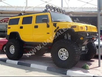 سيارات للبيع همر  اتش 2  60,000  أصفر  اس يو في  اتوماتك  دفع رباعي  جلد  2003  8  كلا  بنزين