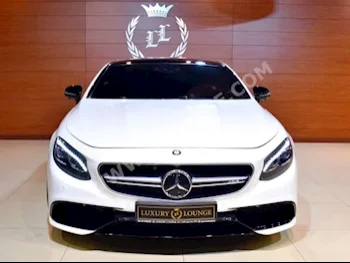 Cars For Sale Mercedes-Benz  S-Class  63 AMG  23,800  White  Coupe / Sport  Automatic  RWD  Leather  2015  8  Panorama  Gasoline