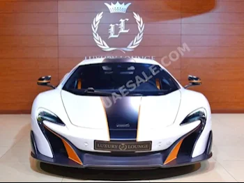 Cars For Sale Mclaren  675  LT  5,000  White  Coupe / Sport  F-1  RWD  Chamois  2016  8  No  Gasoline