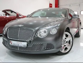 Cars For Sale Bentley  GT  W12 Mulliner  19,012  Gray Matte  Coupe / Sport  Automatic  AWD  Leather  2012  12  No  Gasoline