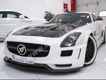 Cars For Sale Mercedes-Benz  SLS-Class  Haman  22,414  White  Coupe / Sport  Tiptronic  RWD  Leather/Chamois  2012  8  No  Gasoline