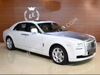Cars For Sale Rolls-Royce  Ghost  45,000  White  Sedan  Automatic  AWD  Leather  2010  12  Yes  Gasoline