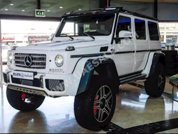 Cars For Sale Mercedes-Benz  G-Class  500  4X4  0  White  SUV  Automatic  4WD  Leather  2017  8  Yes  Gasoline