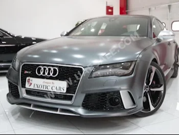Cars For Sale Audi  RS  7  11,149  Gray Matte  Sedan  Tiptronic  RWD  Leather  2015  8  Yes  Gasoline