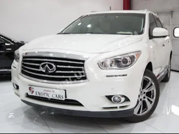 Cars For Sale Infiniti  QX  60  64,622  White  SUV  Automatic  4WD  Leather  2015  6  Yes  Gasoline