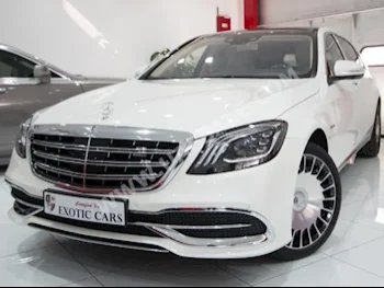 Cars For Sale Mercedes-Benz  Maybach  S 560  0  White  Sedan  Automatic  AWD  Leather  2018  8  Panorama  Gasoline