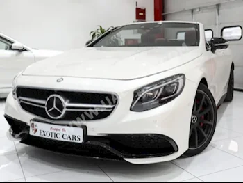 Cars For Sale Mercedes-Benz  S-Class  63 AMG  19,904  White  Convertible  Automatic  RWD  Leather  2017  8  No  Gasoline