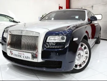 Cars For Sale Rolls-Royce  Ghost  EWB  24,200  Silver @blue  Coupe / Sport  Automatic  AWD  Leather  2014  12  Panorama  Gasoline