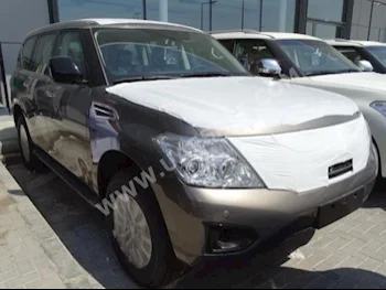 Cars For Sale Nissan  Patrol  XE  0  Brown Gray  SUV  Automatic  4WD  Cloth  2018  6  No  Gasoline