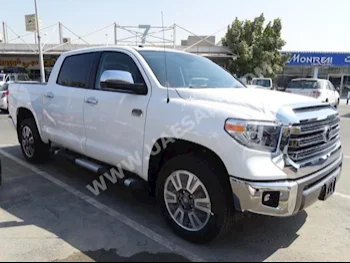 Cars For Sale Toyota  Tundra  Edition 1794  0  White  Pick Up  Automatic  4WD  Leather  2018  8  Yes  Gasoline