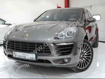 Cars For Sale Porsche  Macan  S  95,777  Gray  SUV  Automatic  4WD  Leather  2014  6  Panorama  Gasoline