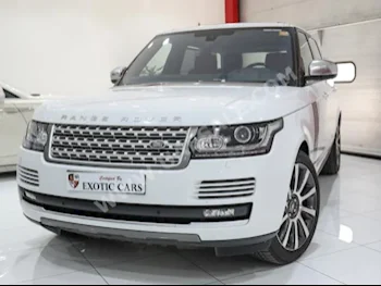 Cars For Sale Land Rover  Range Rover  Vogue SE Supercharged  29,321  White  SUV  Automatic  4WD  Leather  2016  8  Panorama  Gasoline