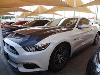 Cars For Sale Ford  Mustang  GT 5.0  90,000  White  Coupe / Sport  Manual  RWD  Leather  2015  8  No  Gasoline