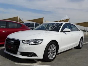 Cars For Sale Audi  A6  2.0 T  90,000  White  Sedan  Automatic  RWD  Leather  2014  4  No  Gasoline