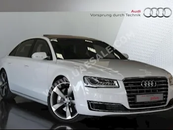 Cars For Sale Audi  A8 L  60 TFSI  7,036  White  Sedan  Automatic  RWD  Leather  2016  8  Yes  Gasoline