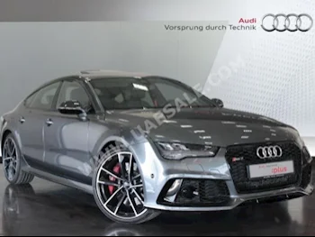Cars For Sale Audi  RS  7  4,200  Gray  Coupe / Sport  Automatic  RWD  Leather  2017  6  Yes  Gasoline