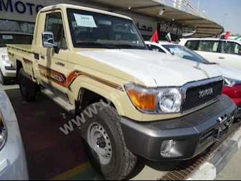 Cars For Sale Toyota  Land Cruiser  LX  0  Beige  Pick Up  Manual  4WD  Cloth  2018  6  No  Gasoline