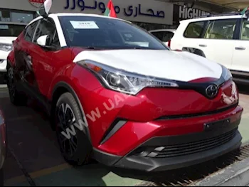 Cars For Sale Toyota  C-HR  0  Red  SUV  Automatic  FWD  Cloth  2018  4  No  Gasoline