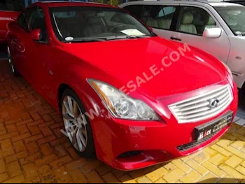 Cars For Sale Infiniti  G  37S  252,000  Red  Coupe / Sport  Tiptronic  RWD  Leather  2008  6  Yes  Gasoline