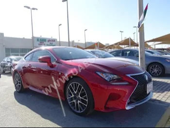 Cars For Sale Lexus  RC  350  27,000  Maroon  Coupe / Sport  Automatic  RWD  Leather  2015  6  Yes  Gasoline
