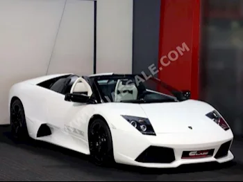 Cars For Sale Lamborghini  Murcielago  LP640  11,600  White  Convertible  F-1  AWD  Leather  2009  12  No  Gasoline