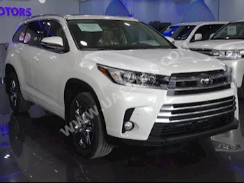 Cars For Sale Toyota  Highlander  0  White  SUV  Automatic  4WD  Leather  2018  6  Panorama  Gasoline