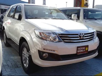 Cars For Sale Toyota  Fortuner  EXR  53,000  White  SUV  Automatic  4WD  Cloth  2015  4  No  Gasoline