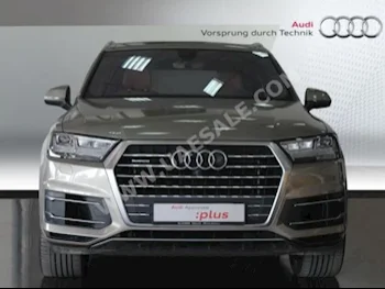 Cars For Sale Audi  Q7  4.5 TFSI Quattro  17,600  Beige  SUV  Automatic  4WD  Leather  2017  6  Panorama  Gasoline