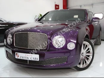 Cars For Sale Bentley  Mulsanne  29,000  Purple  Sedan  Automatic  AWD  Leather  2011  8  Panorama  Gasoline