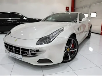 Cars For Sale Ferrari  FF  26,752  Pearl White  Coupe / Sport  F-1  RWD  Leather  2012  12  No  Gasoline