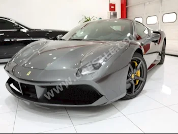 Cars For Sale Ferrari  488  GTB  0  Gray  Coupe / Sport  F-1  RWD  Leather/Chamois  2017  8  No  Gasoline