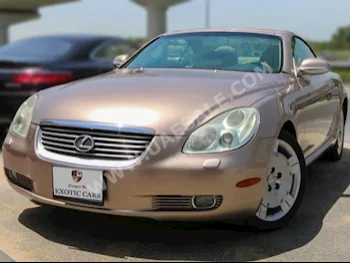 Cars For Sale Lexus  SC  430  28,023  Gold  Convertible  Automatic  FWD  Leather  2002  6  No  Gasoline