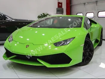 Cars For Sale Lamborghini  Huracan  LP610-4  23,177  Green  Coupe / Sport  F-1  RWD  Leather  2015  10  No  Gasoline
