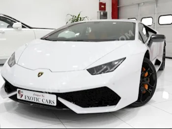 Cars For Sale Lamborghini  Huracan  6,696  White  Coupe / Sport  F-1  RWD  Leather  2015  10  No  Gasoline