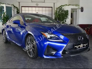 Cars For Sale Lexus  RC  F  81,000  Blue  Coupe / Sport  Tiptronic  AWD  Leather  2015  8  Yes  Gasoline