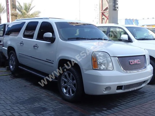 Cars For Sale GMC  Yukon  Denali XL  230,000  White  SUV  Automatic  4WD  Leather  2009  8  Yes  Gasoline