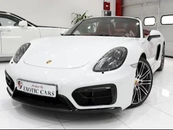 Cars For Sale Porsche  Boxster  GTS  44,011  White  Convertible  Tiptronic  RWD  Leather  2016  6  No  Gasoline