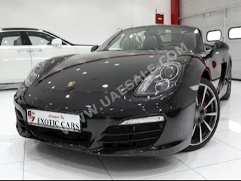 Cars For Sale Porsche  Boxster  Boxster S  46,043  Black  Convertible  Tiptronic  RWD  Leather  2014  4  No  Gasoline