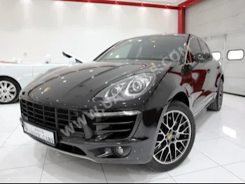 Cars For Sale Porsche  Macan  S  58,462  Black  SUV  Automatic  4WD  Leather  2015  6  Panorama  Gasoline
