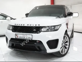 Cars For Sale Land Rover  Range Rover  Sport SVR  55,049  White  SUV  Automatic  4WD  Leather  2015  8  Panorama  Gasoline