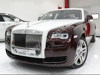 Cars For Sale Rolls-Royce  Ghost  Series 2  12,321  Maroon & White  Sedan  Automatic  AWD  Leather  2016  12  Yes  Gasoline