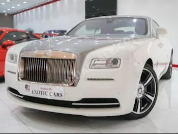 Cars For Sale Rolls-Royce  Wraith  5,208  White&Silver  Sedan  Automatic  AWD  Leather  2016  12  Sky Star  Gasoline